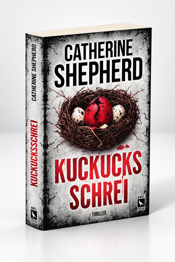 Kuckucksschrei – virtuelle Paperback-Ansicht: Vorderseite