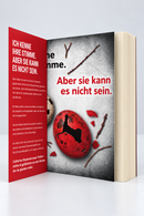 Kuckucksschrei – virtuelle Paperback-Ansicht: vordere Klappe