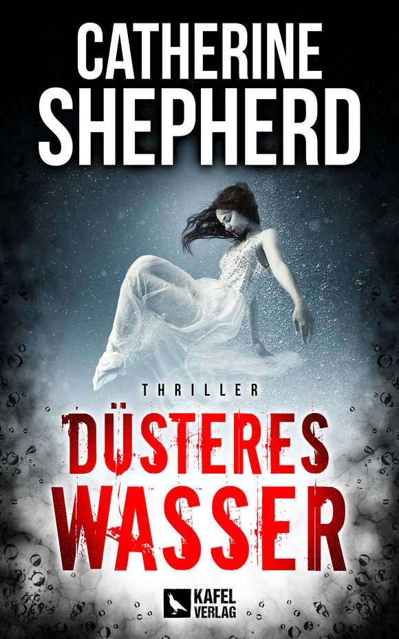 Buchcover Düsteres Wasser - Thriller von Catherine Shepherd, Julia-Schwarz-Reihe Band 7