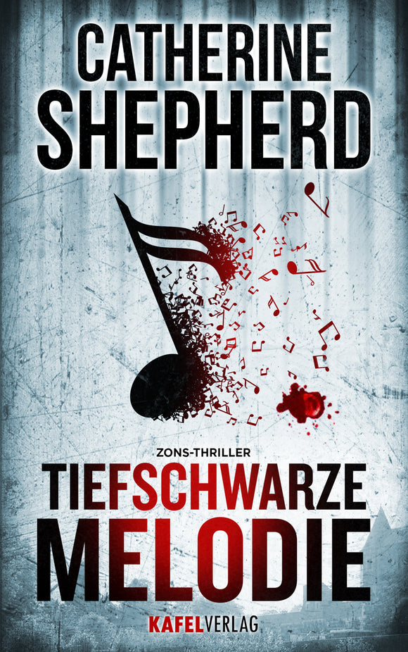 Buchcover Tiefschwarze Melodie - Thriller von Catherine Shepherd, Zons-Thriller Band 5